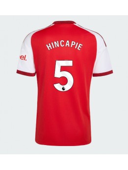 Moški Nogometna dresi replika Arsenal Piero Hincapie #5 Domači 2026-27 Kratek rokav Moški Nogometna dresi replika Arsenal Piero Hincapie #5 Domači 2026-27 Kratek rokav